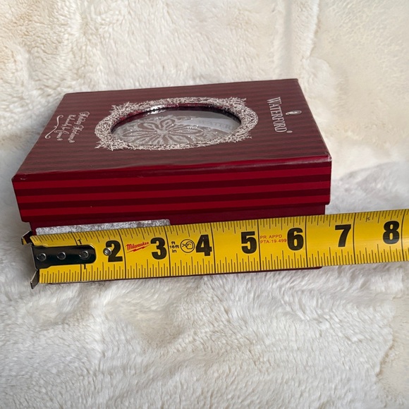 Waterford Festive Red and Silver Ornament - Picture 6 of 11